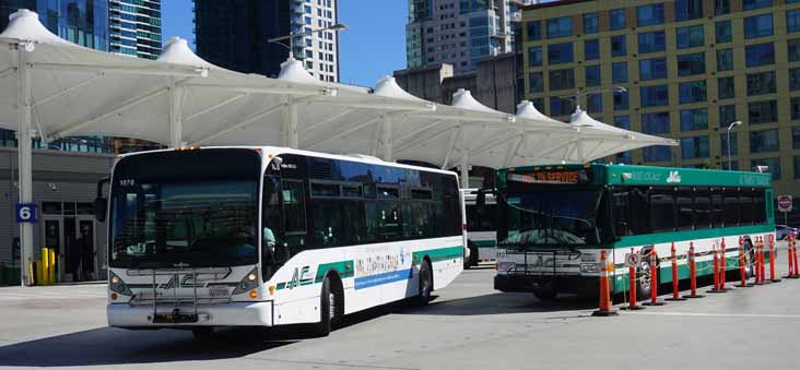 AC Transit Van Hool A330 1070 & Gillig Advantage 6121